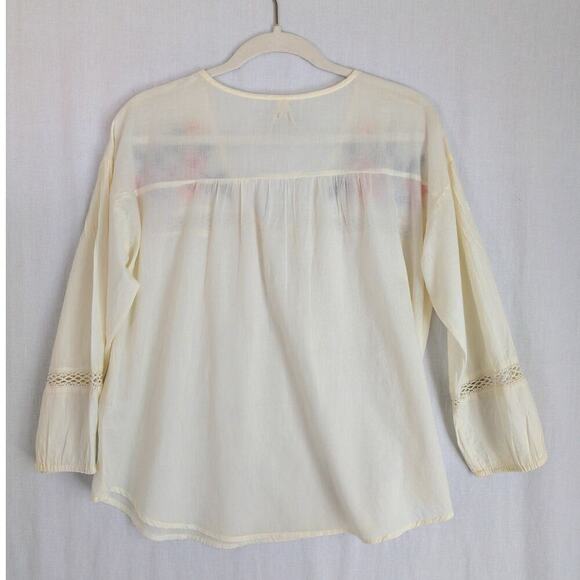 Roper Bohemian Embroidered Tunic Top Size Medium - Picture 3 of 9